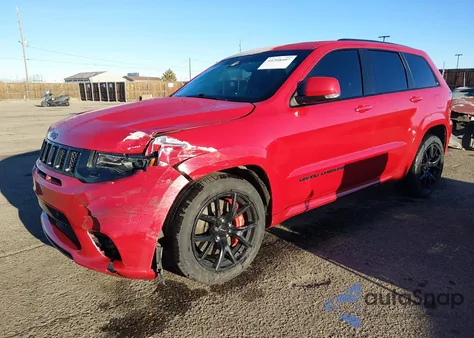 2018 Jeep Grand Cherokee Srt из США, поврежденный, VIN 1C4RJFDJ2JC366357